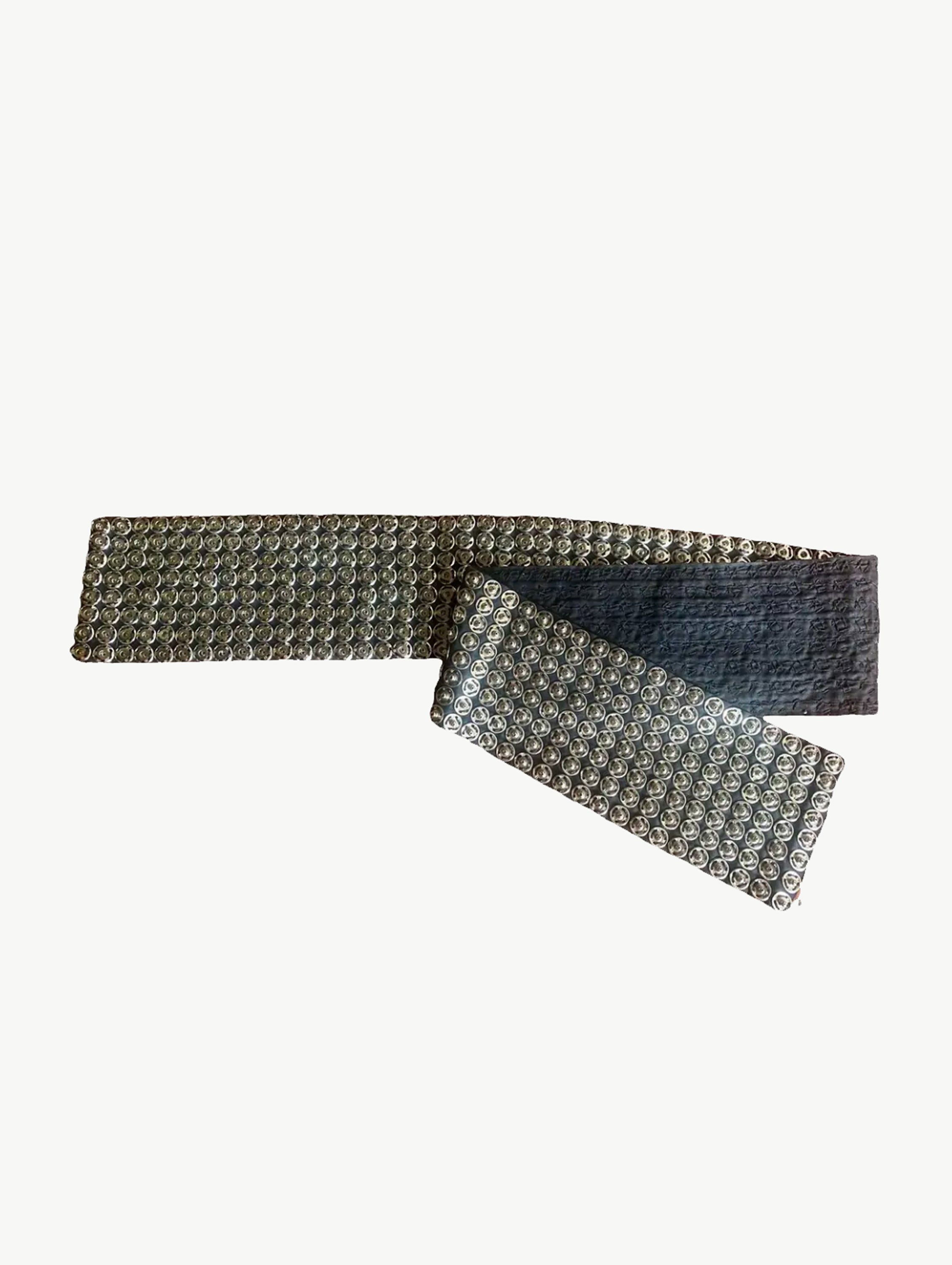 ANN DEMEULEMEESTER early 2000s press-button belt