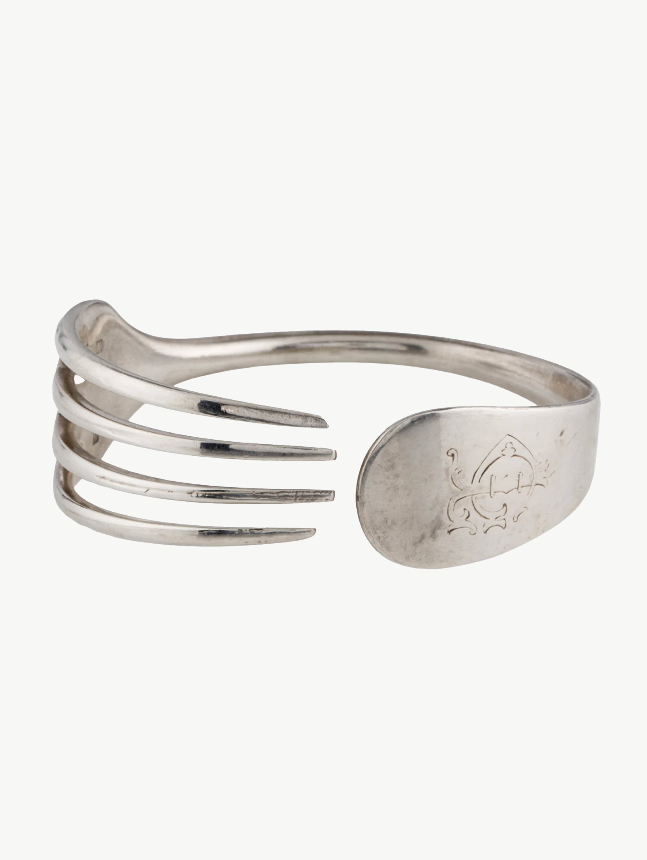 Maison Margiela Vintage 2001 artisanal fork bangle