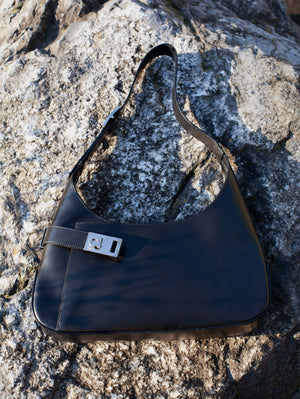 Ferragamo vintage hobo bag in black