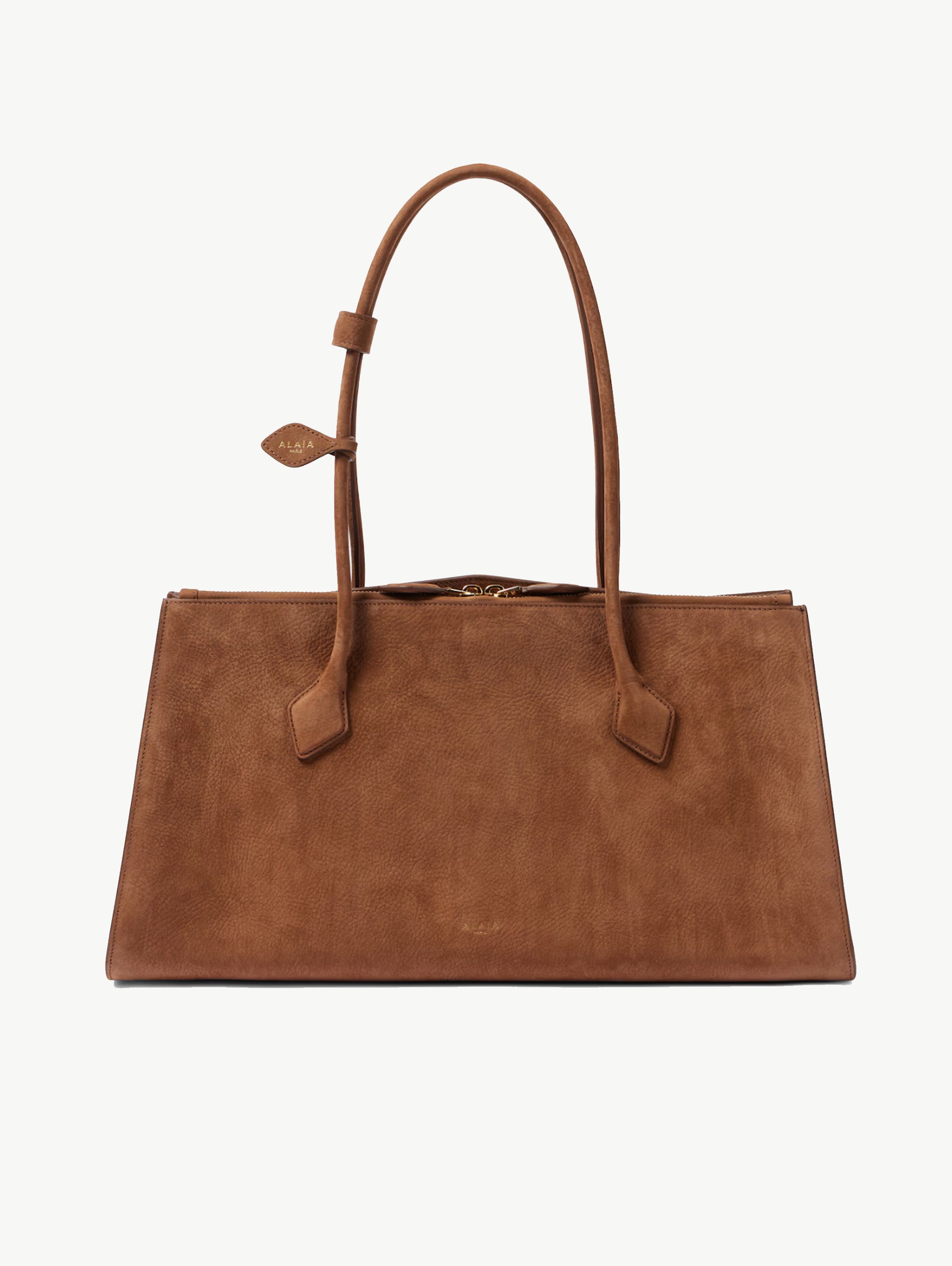 Le Teckel tote bag suede