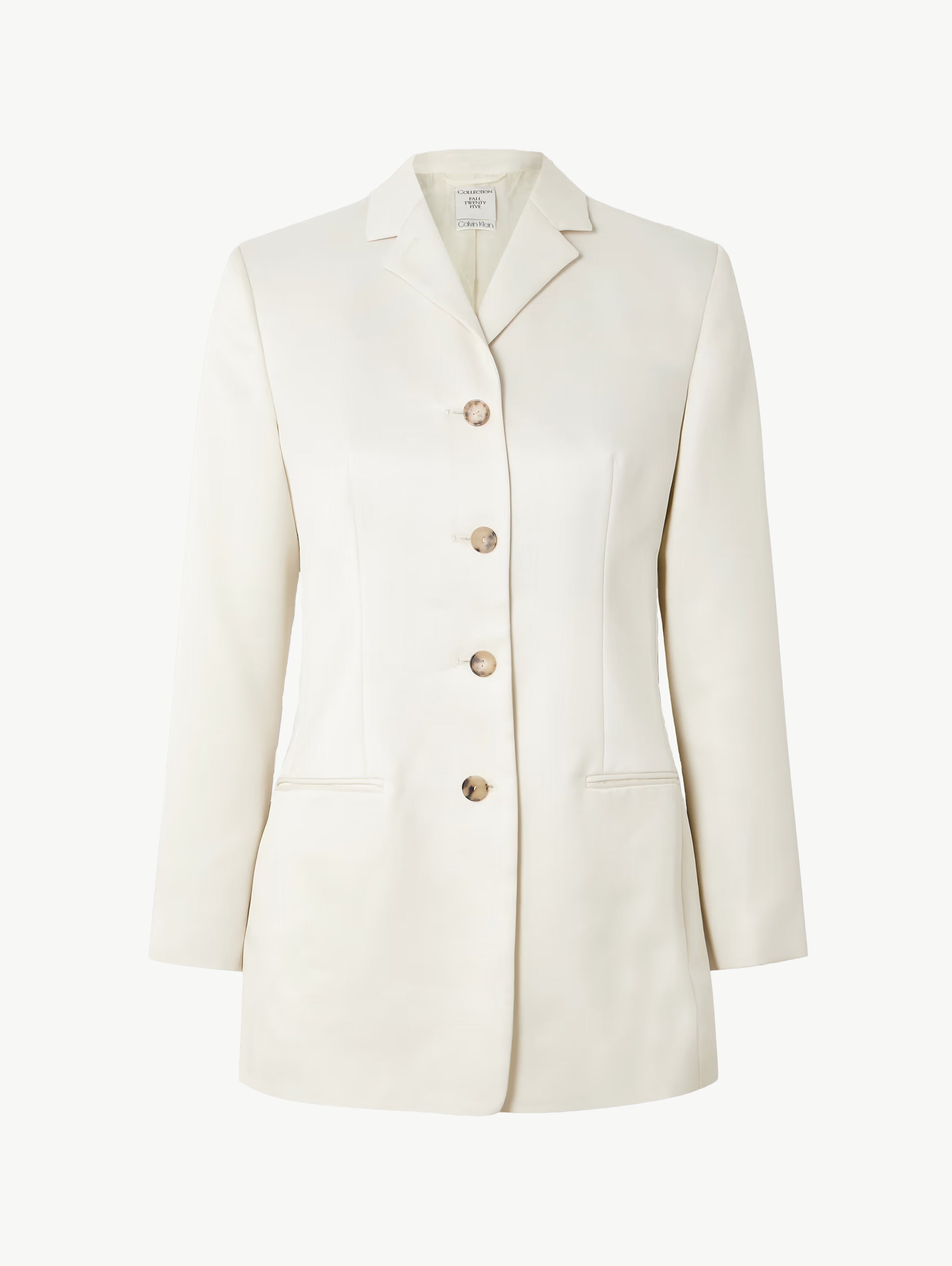 Adrian wool and silk-blend blazer