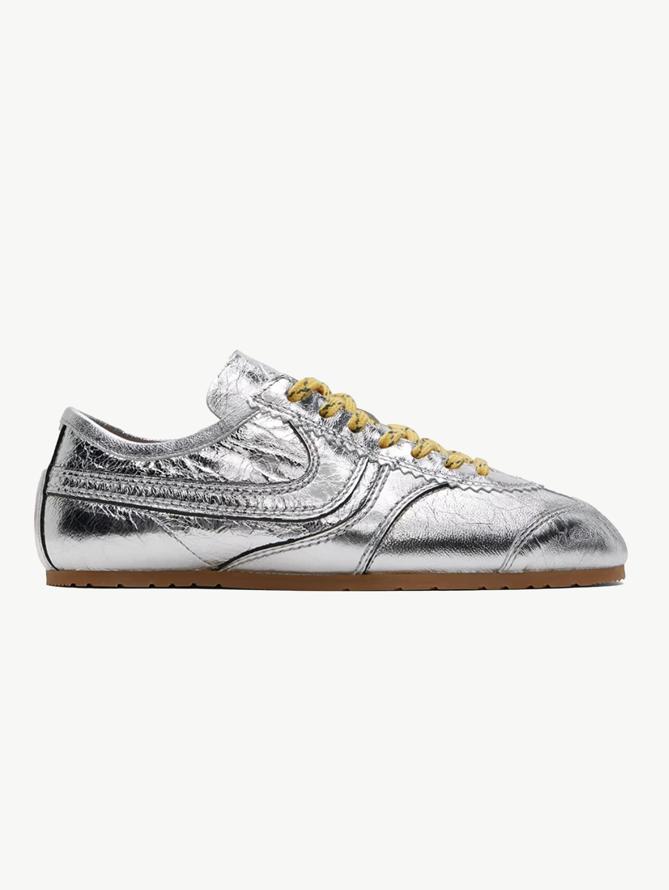 Silver sneaker