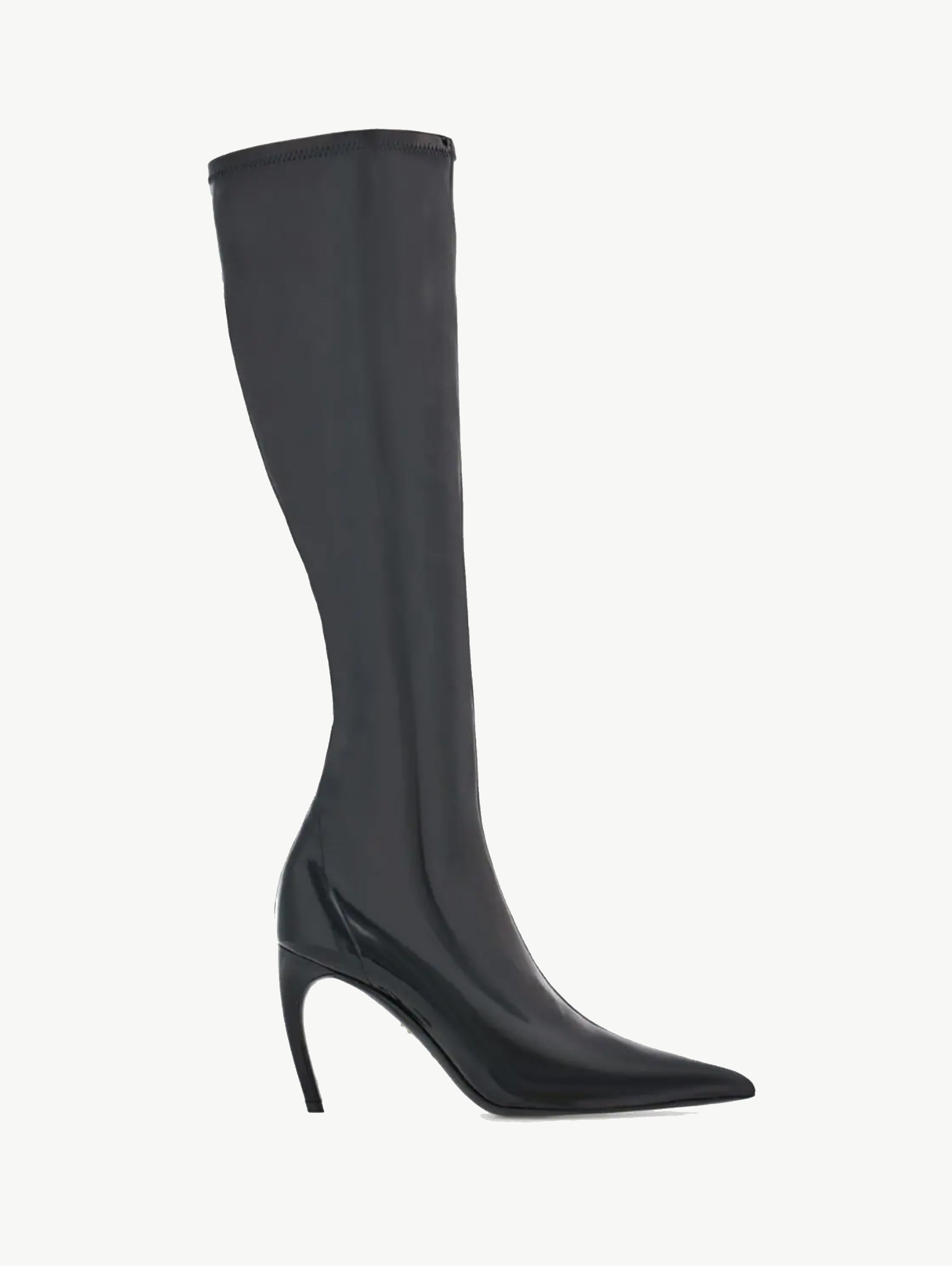 Bri patent leather knee boots