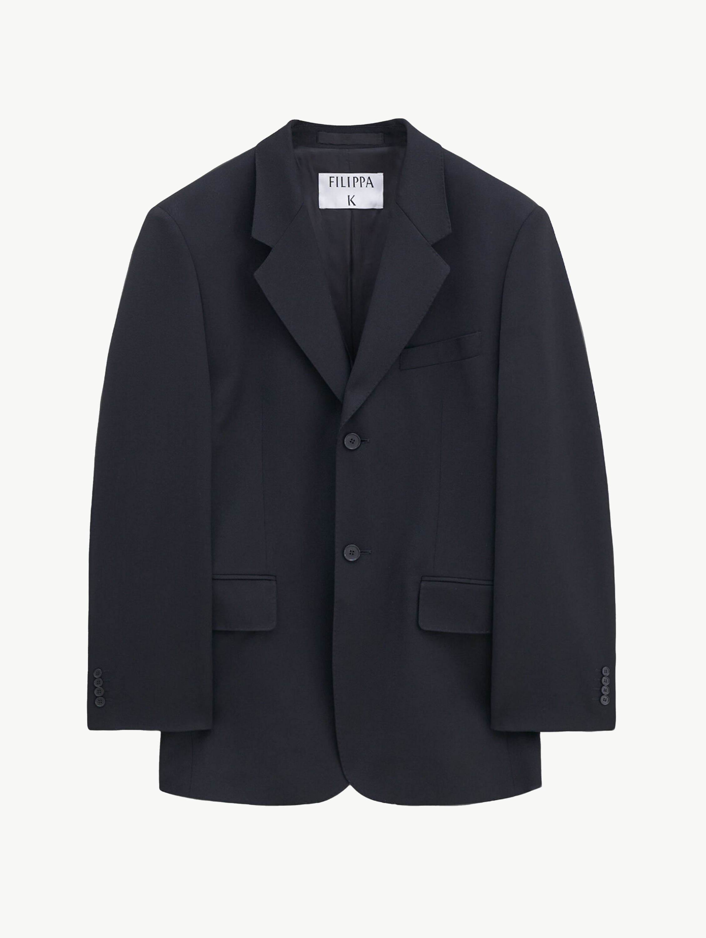 Hourglass blazer black