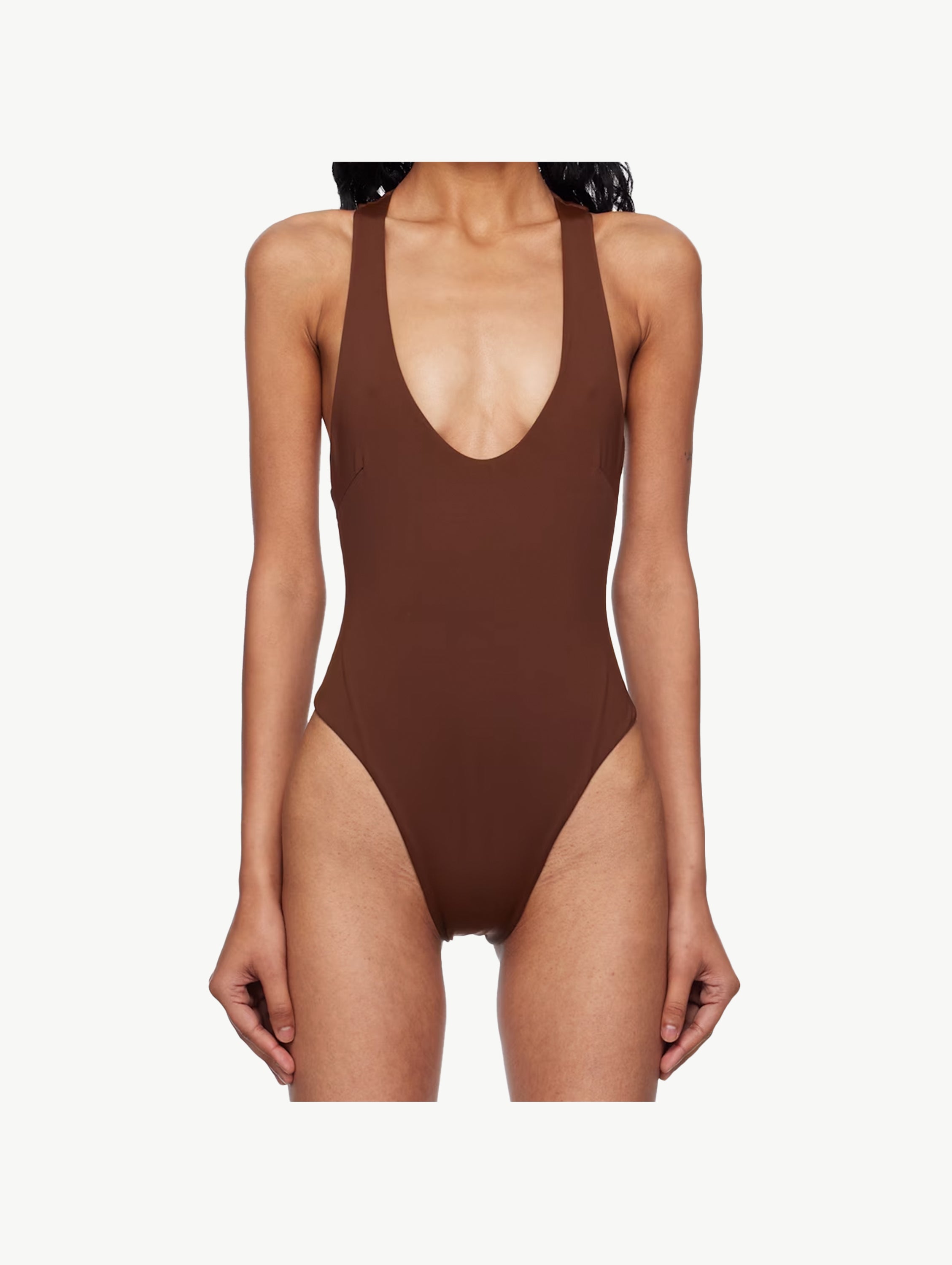 Brown Juliana swimsuit