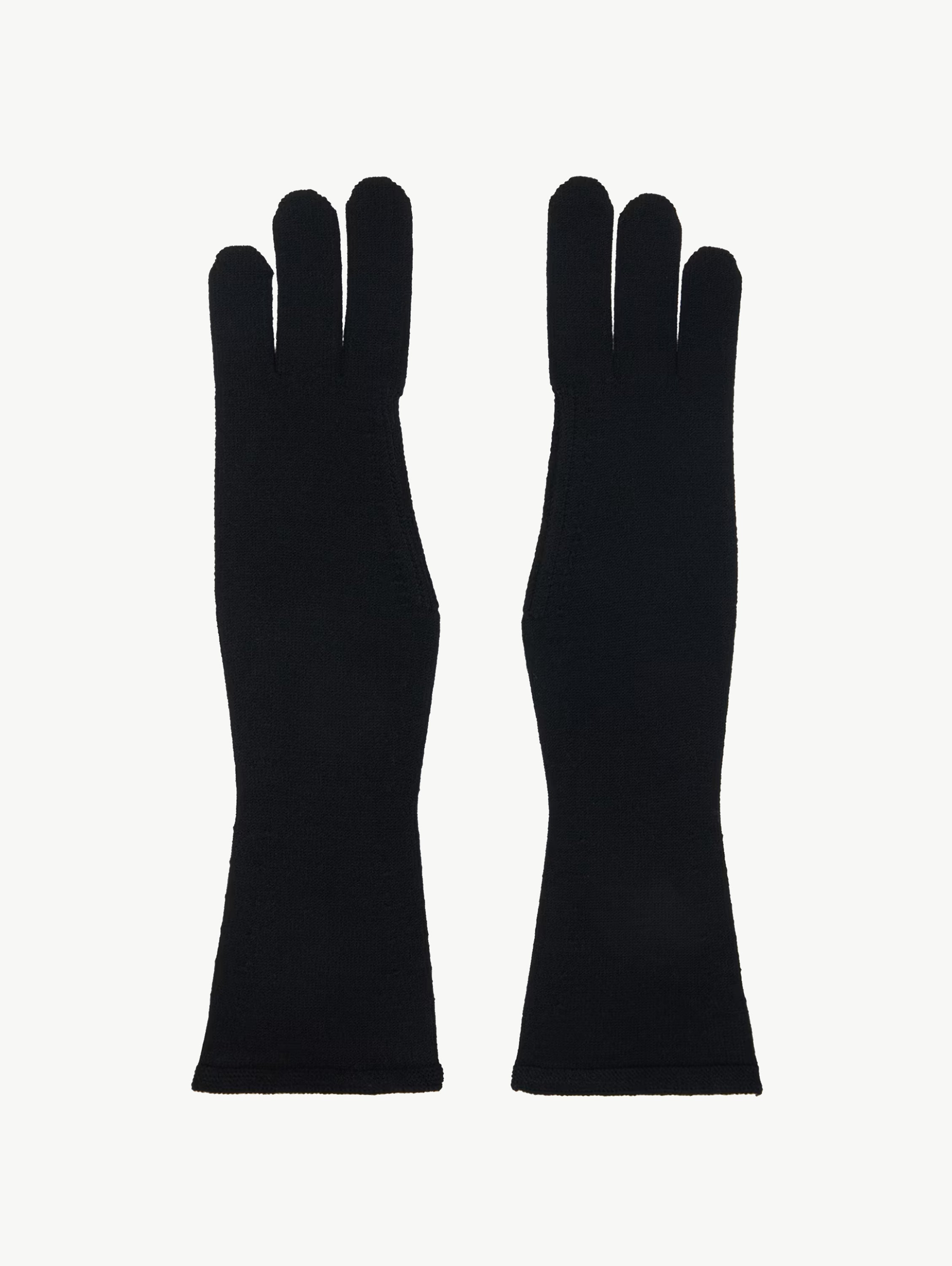 Black aye-aye gloves