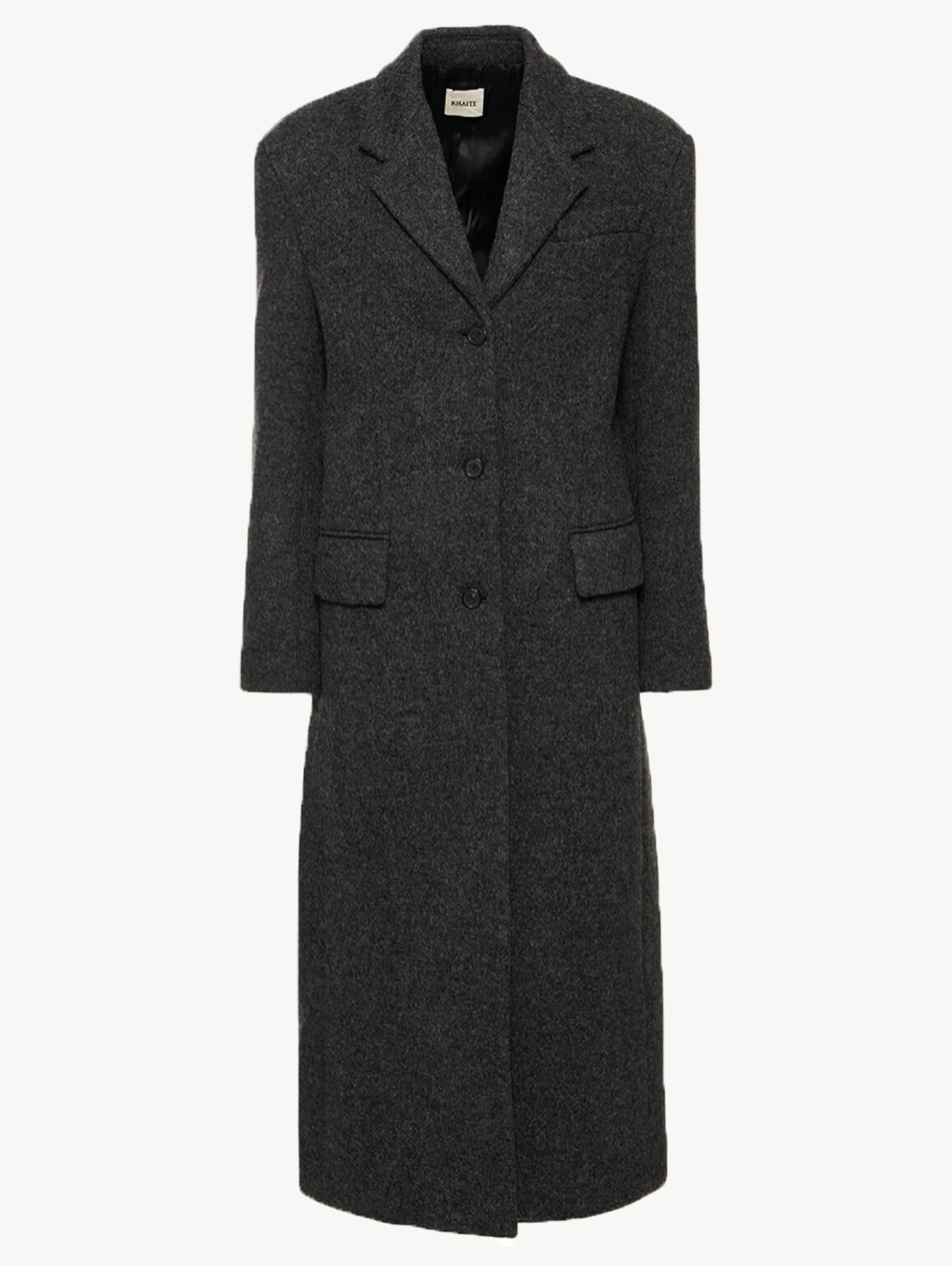 Bontin wool-blend longline coat