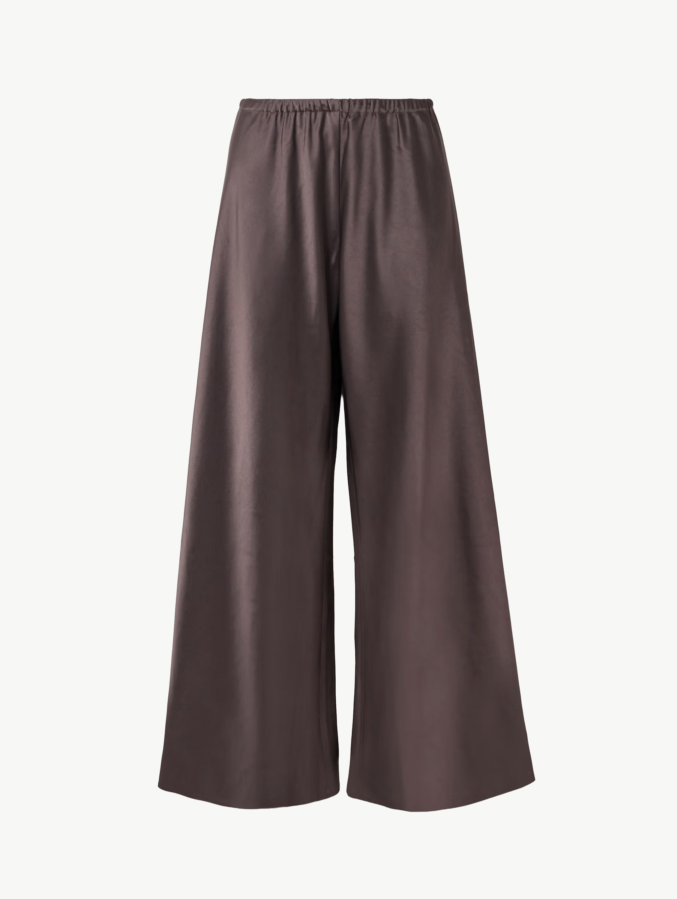 Colby satin wide-leg pants