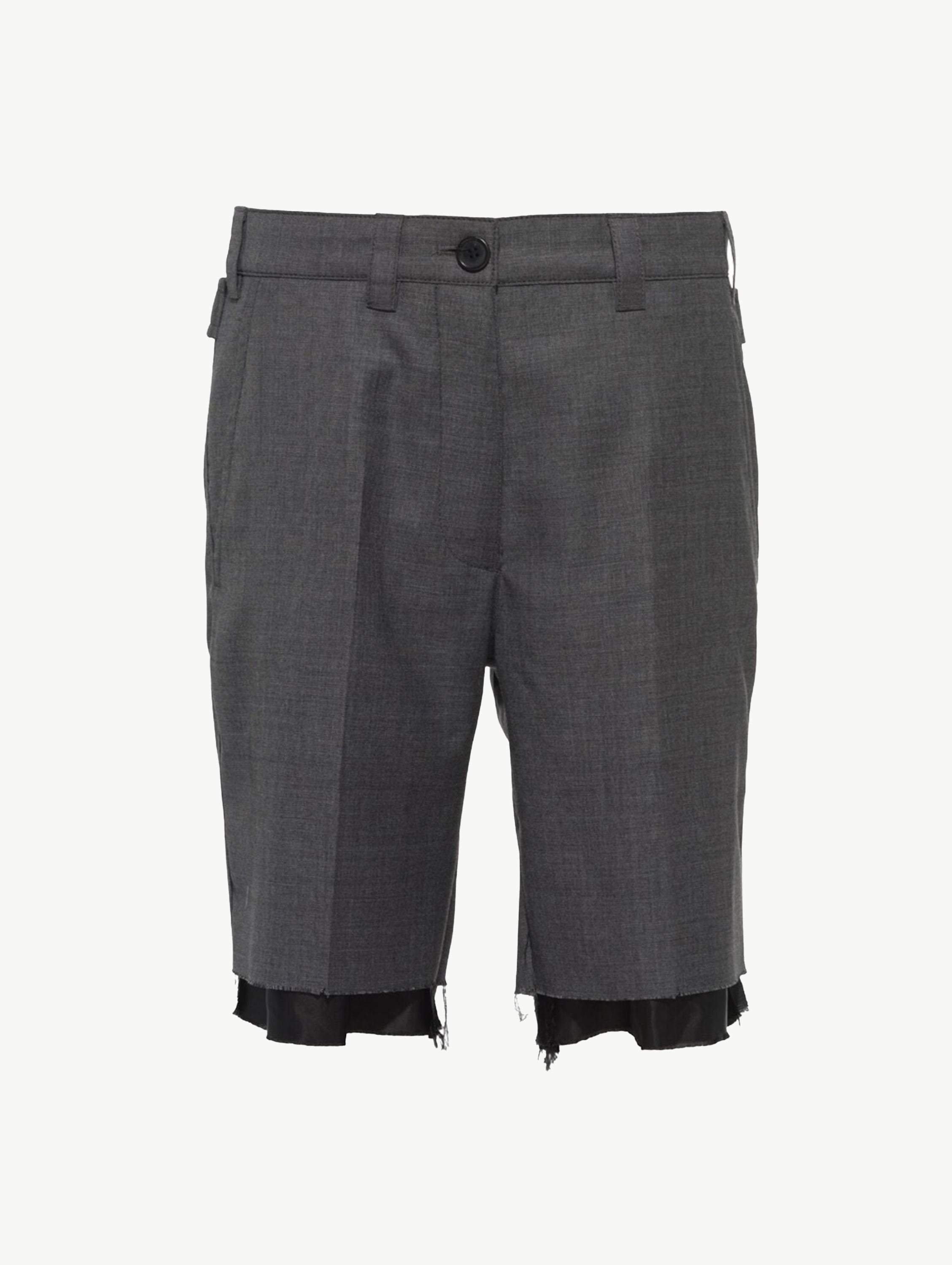 Grey bermuda shorts