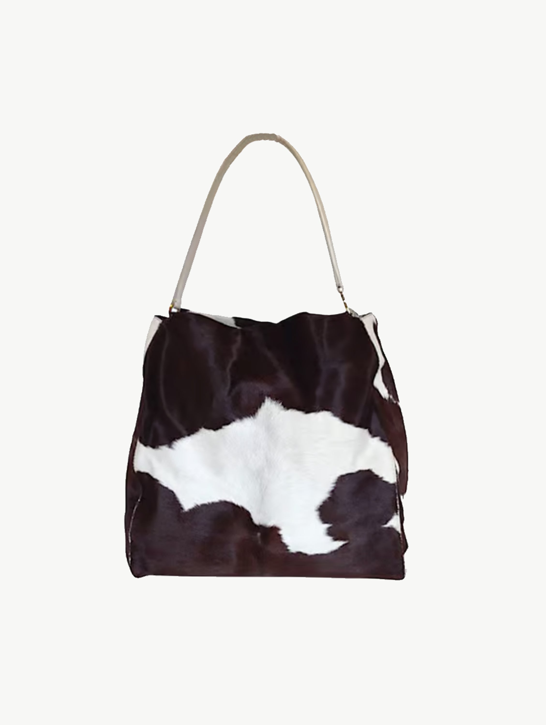 Vintage cow shoulder bag