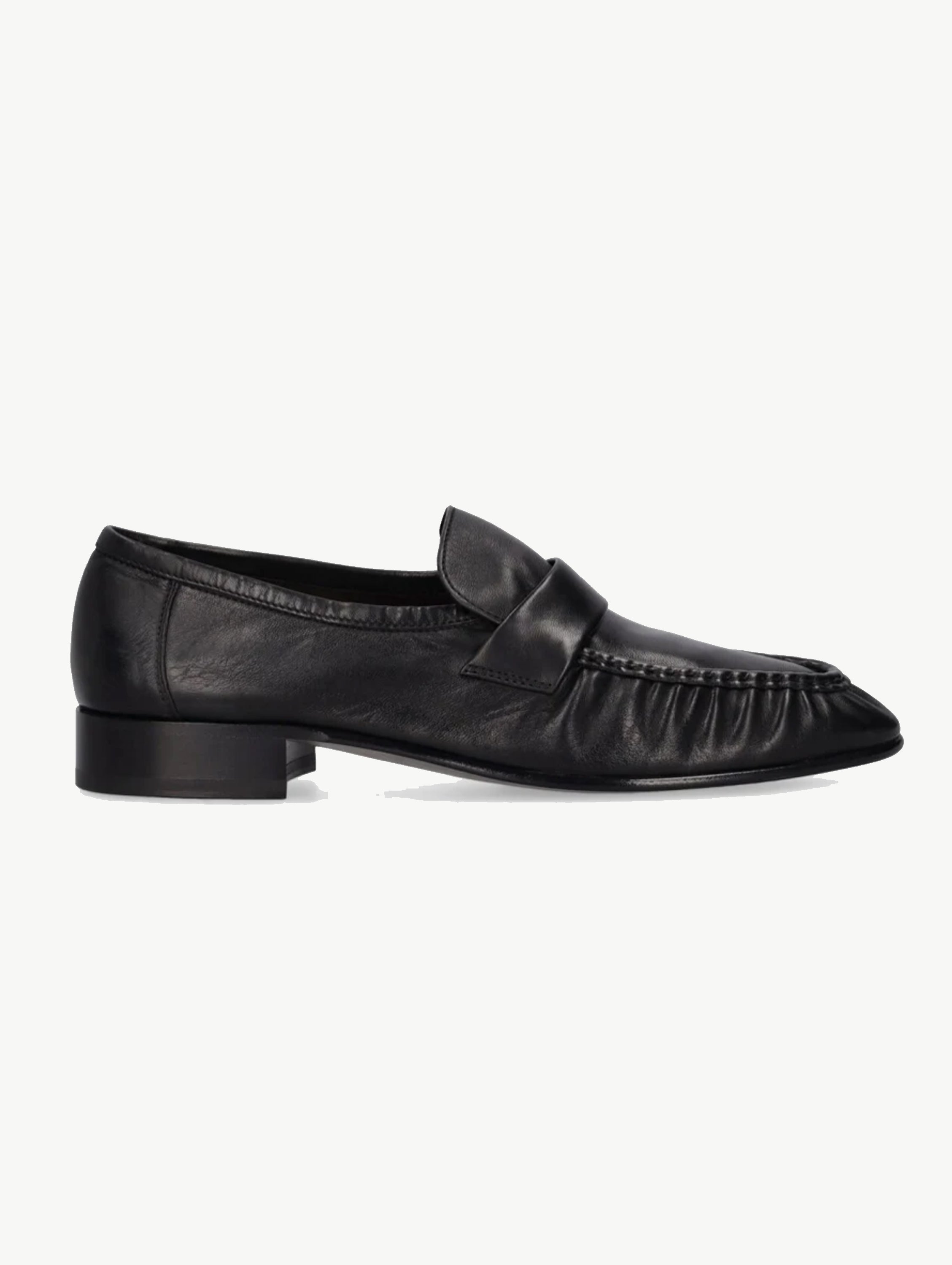 Soft leather loafers