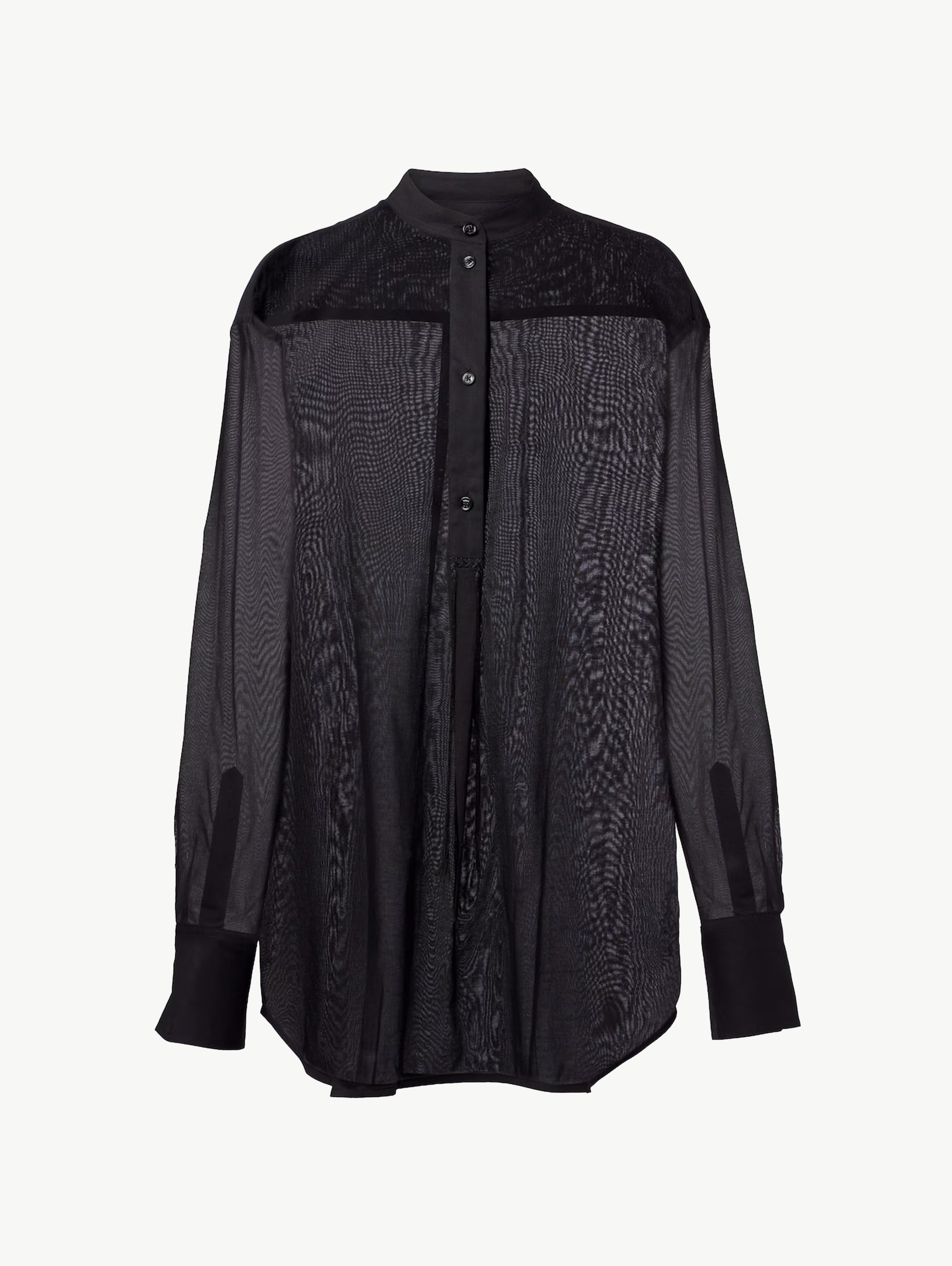 Oversized cotton shirt