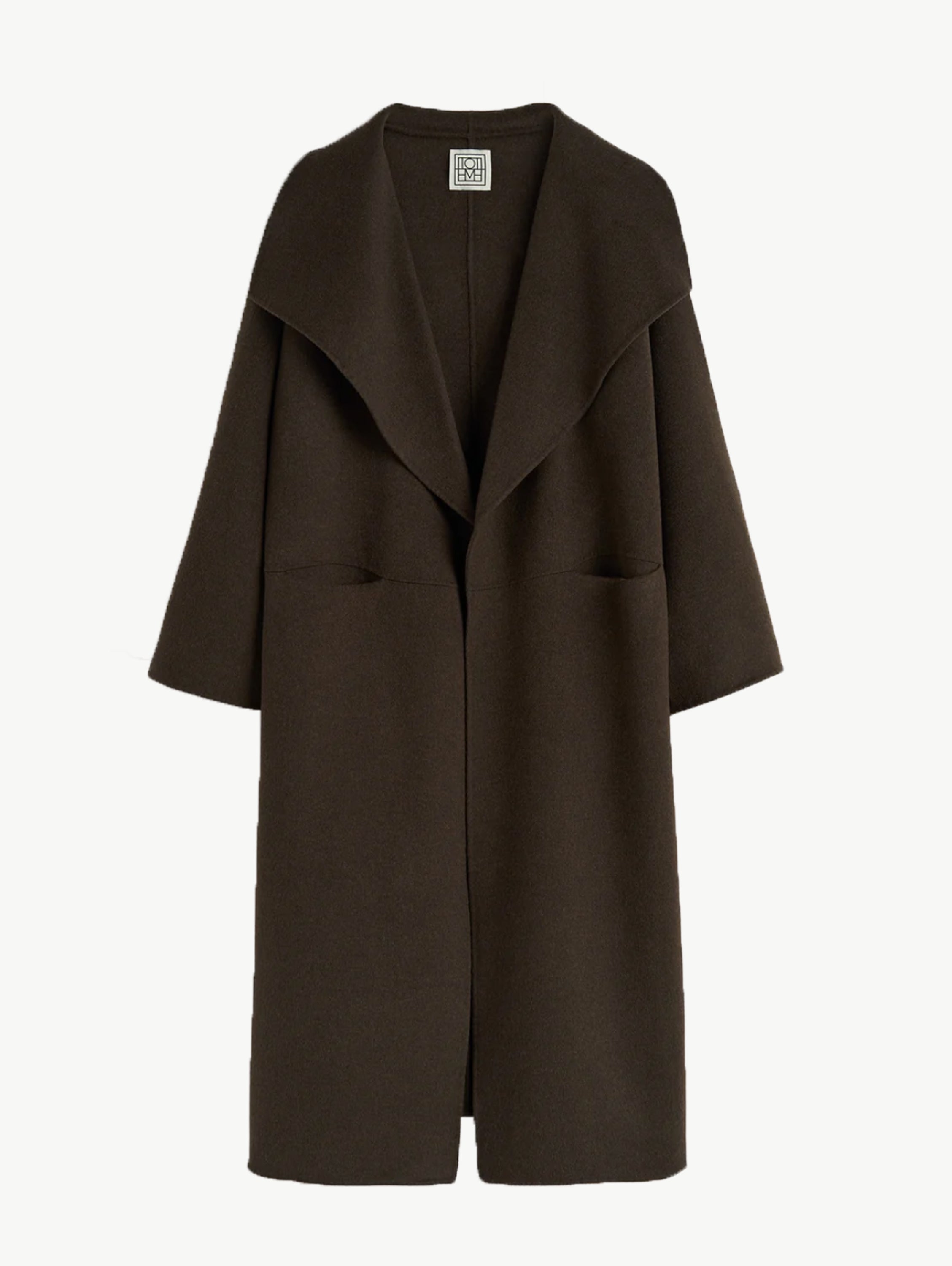 Wool and cashmere Annecy coat