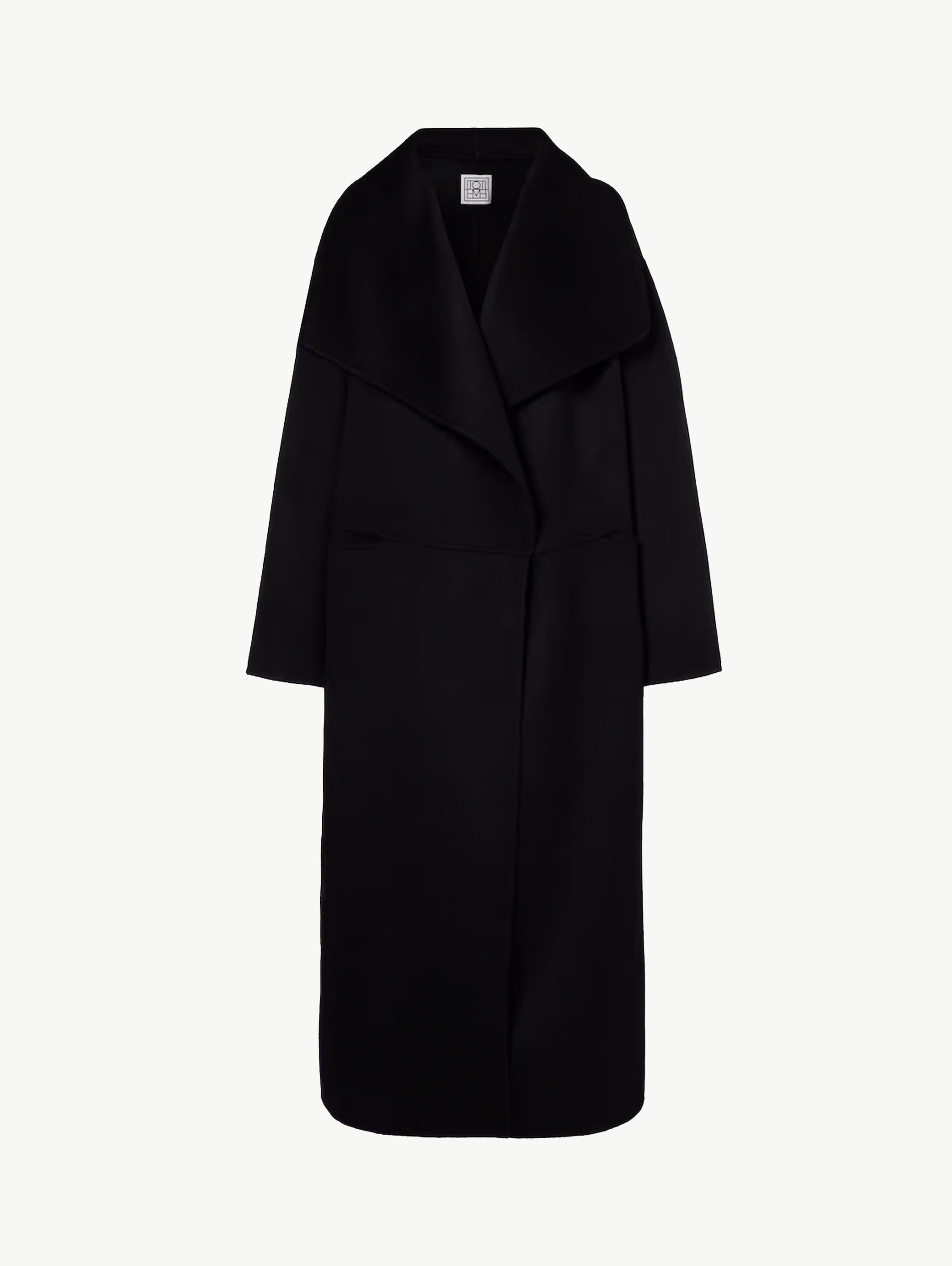 Wool and cashmere coat
