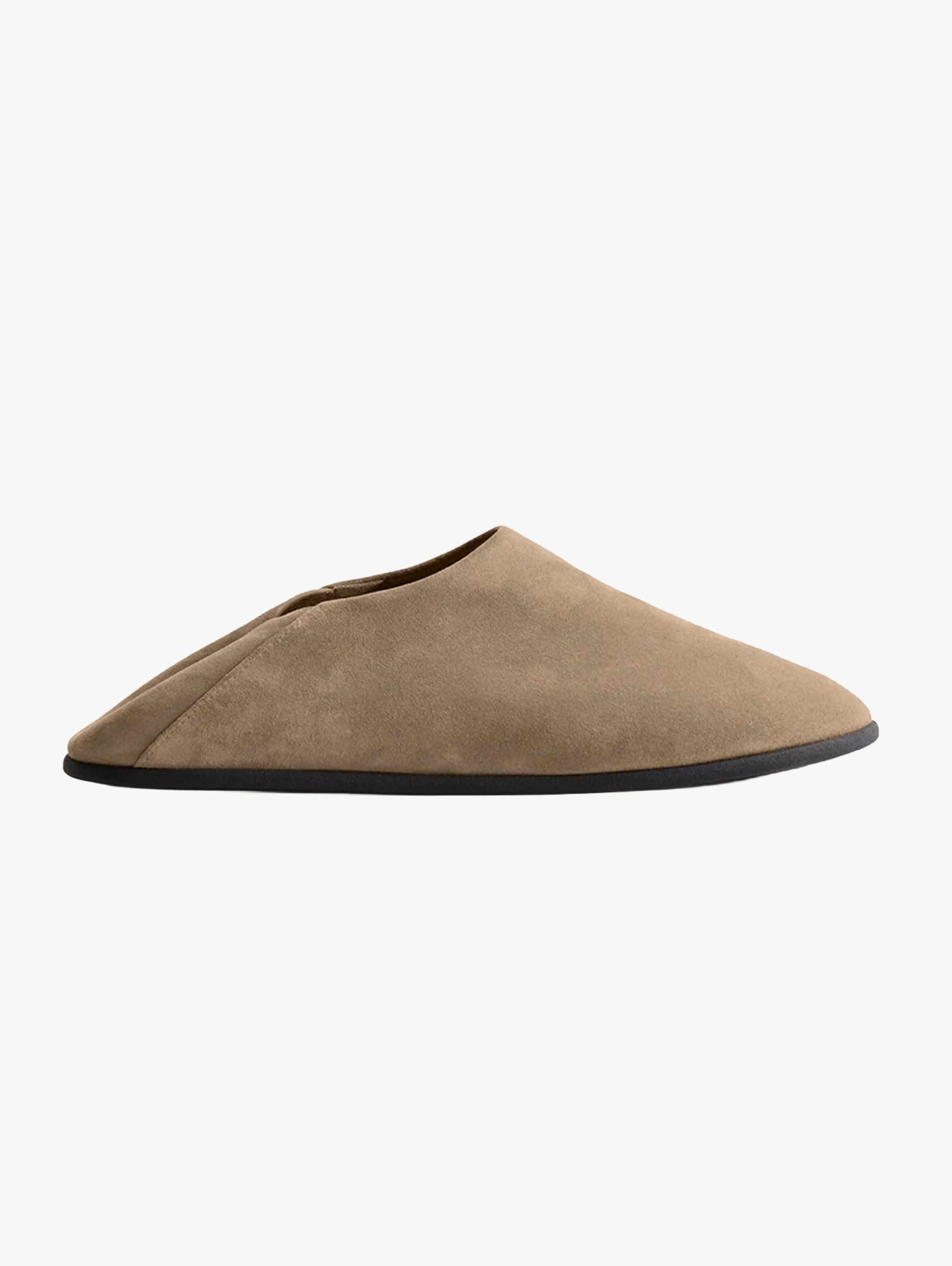 Big bootie mule suede
