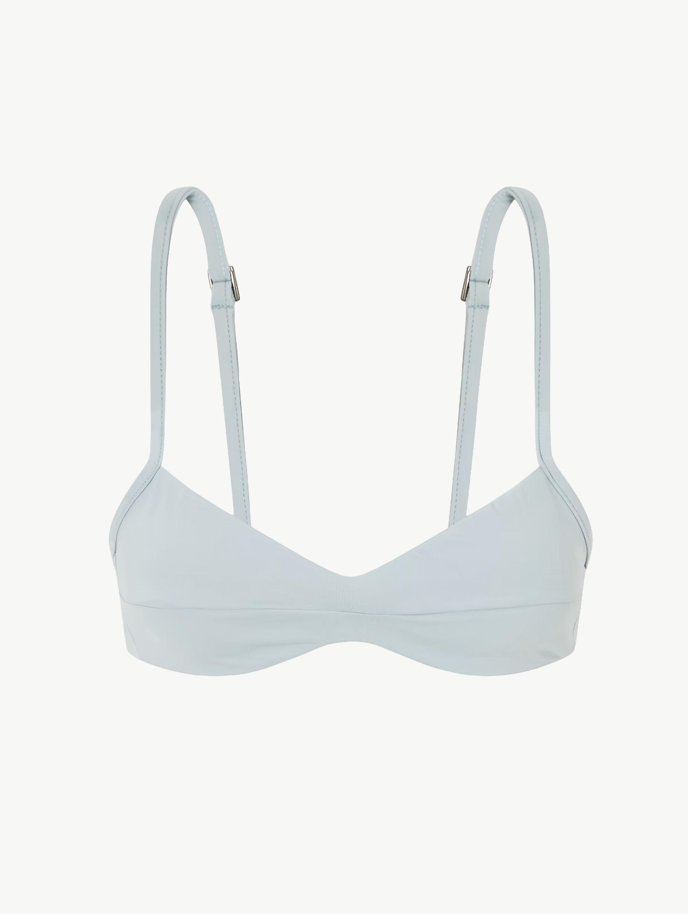 Monica stretch-jersey bikini top