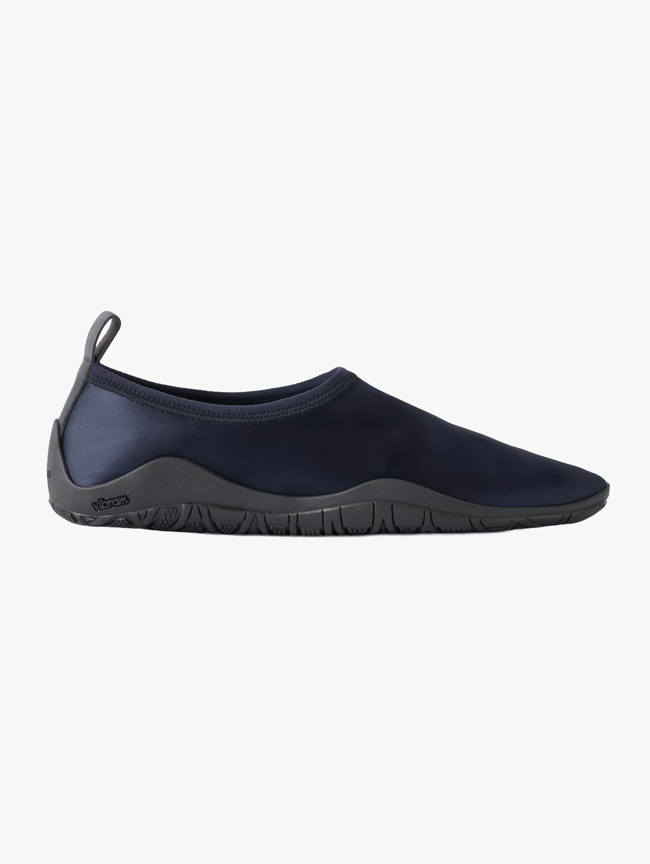 Vibram Elbe rubber-trimmed satin flats