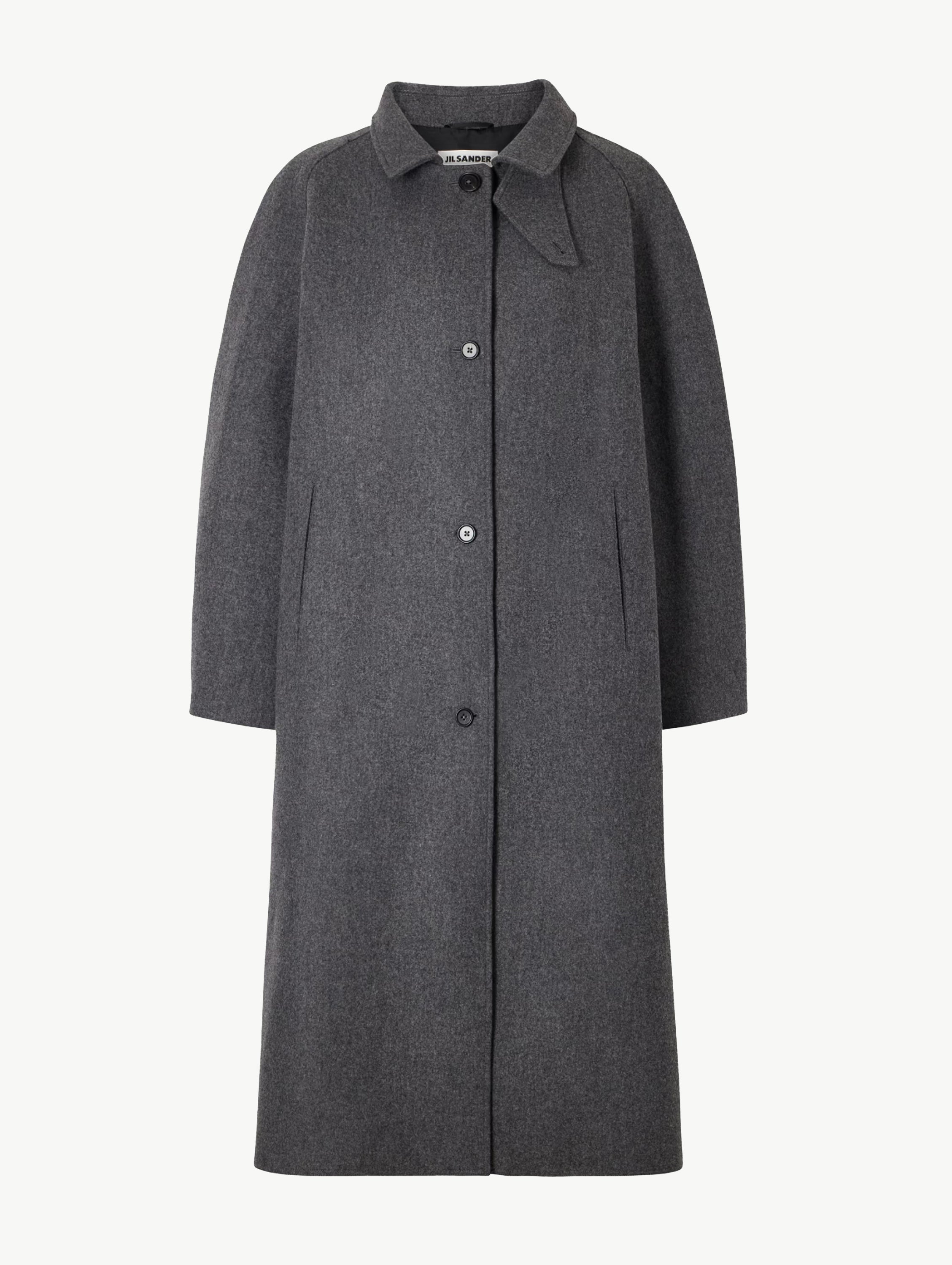 Double wool coat