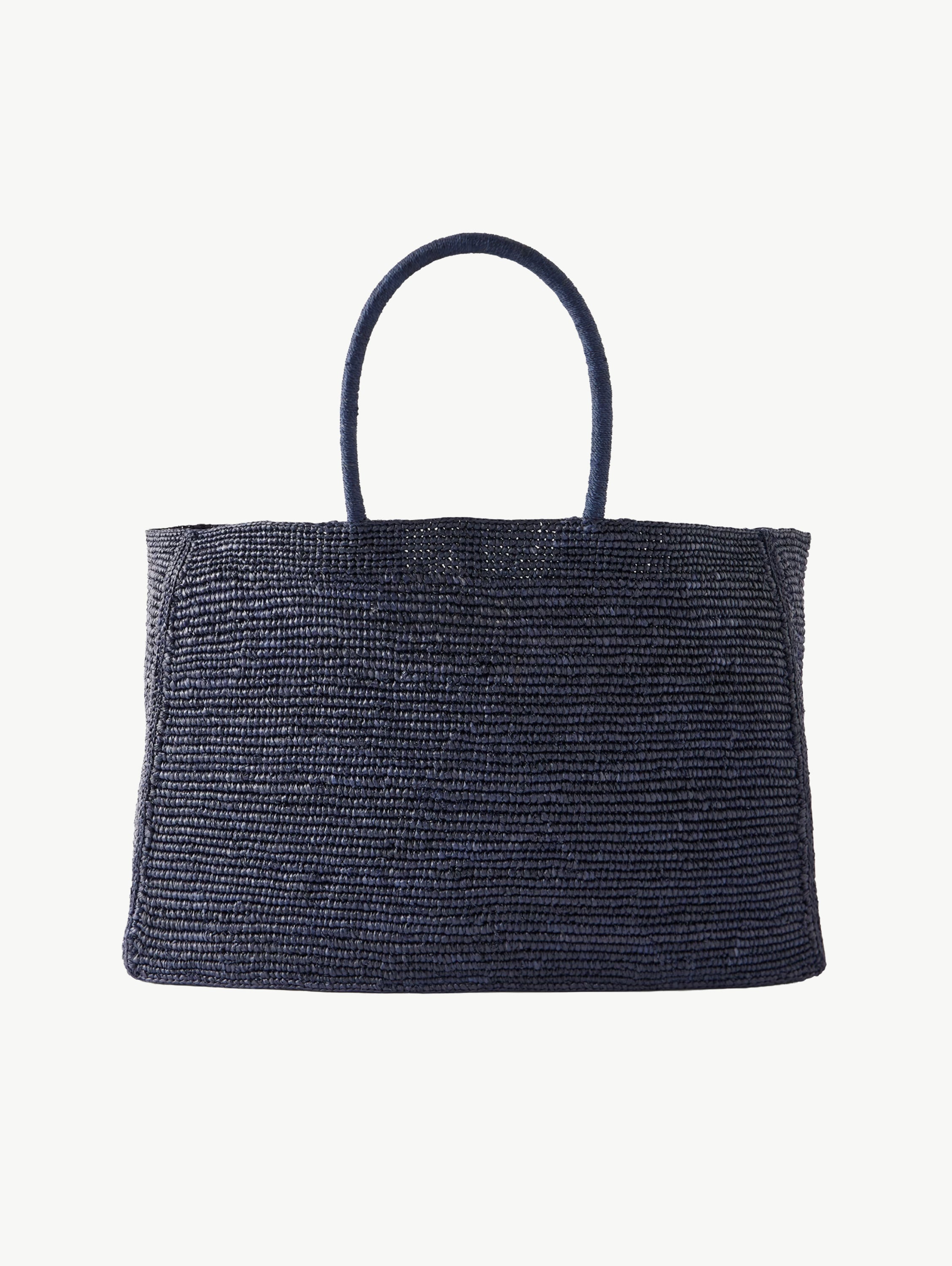 The Charlotte Raffia bag navy