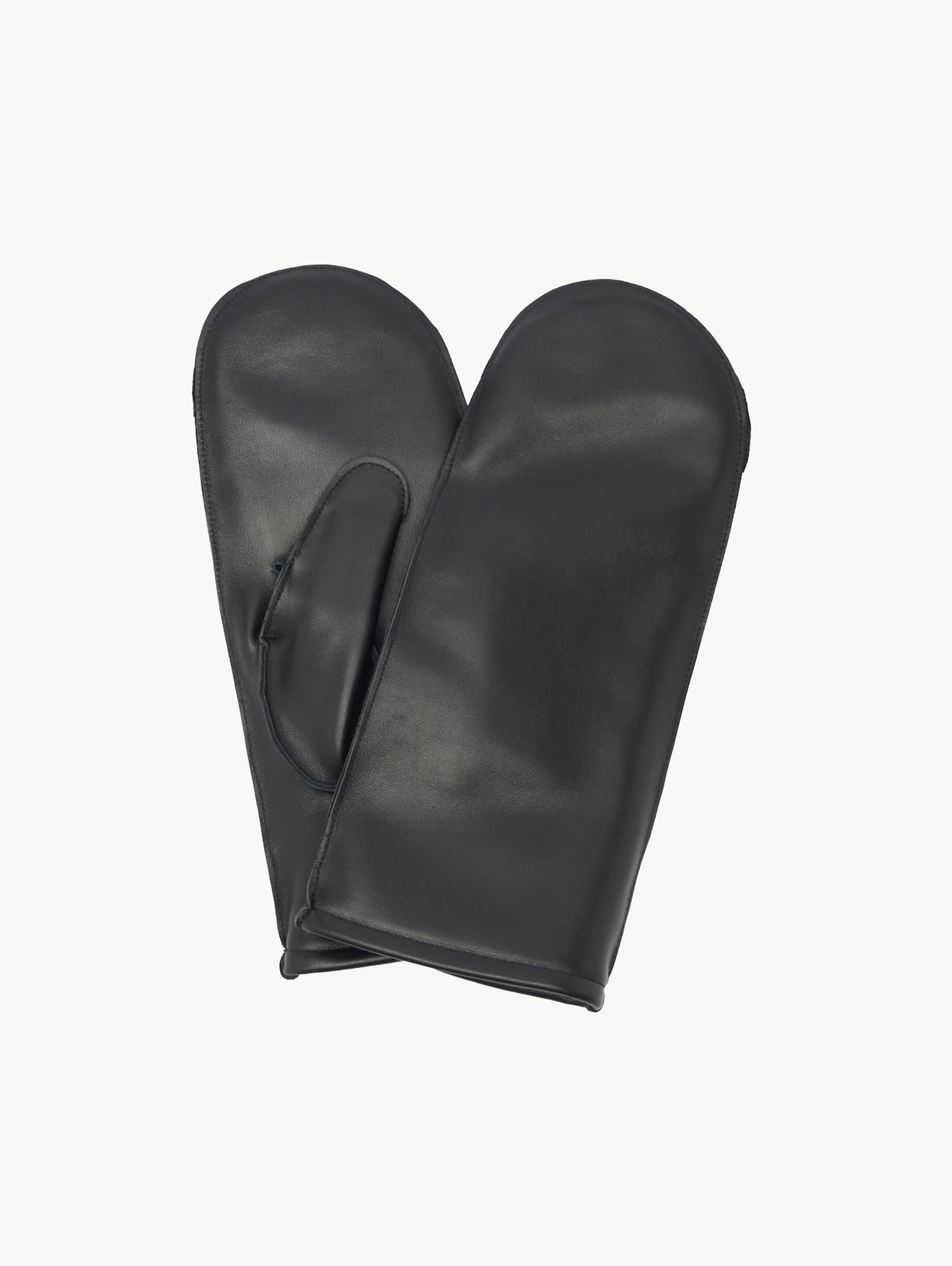 Niles leather mittens