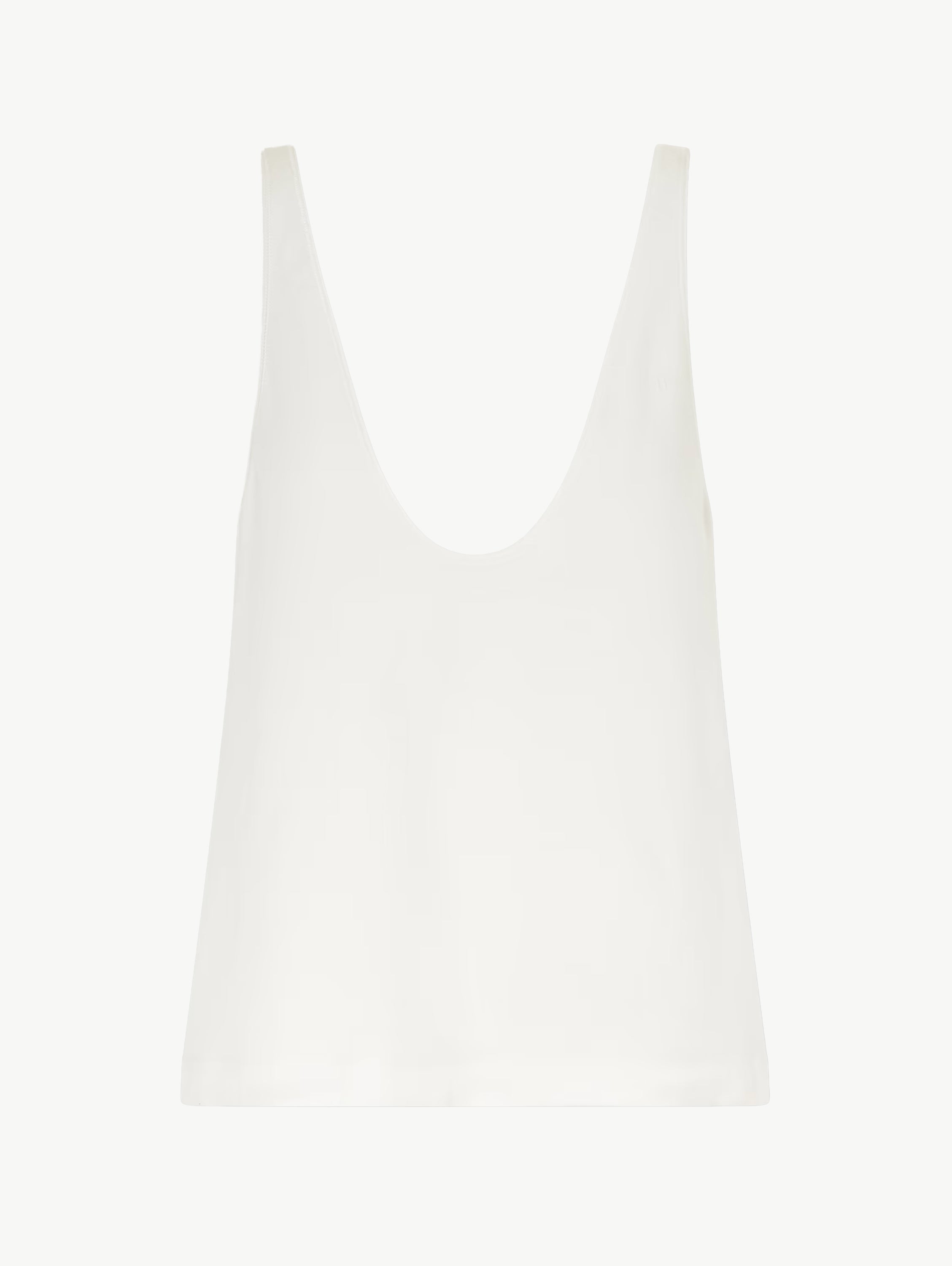 Stretch-cotton jersey tank