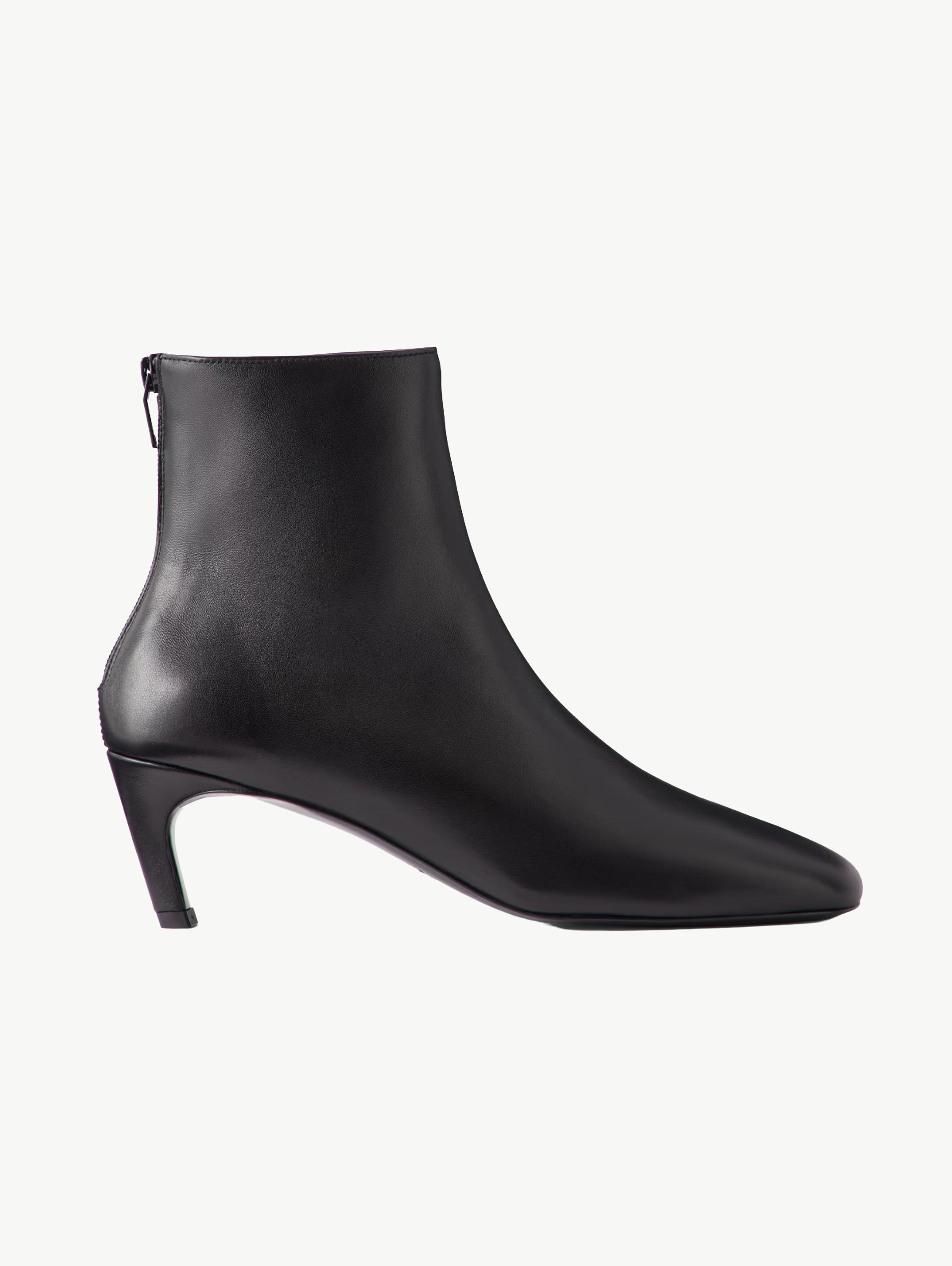 60 leather ankle boots